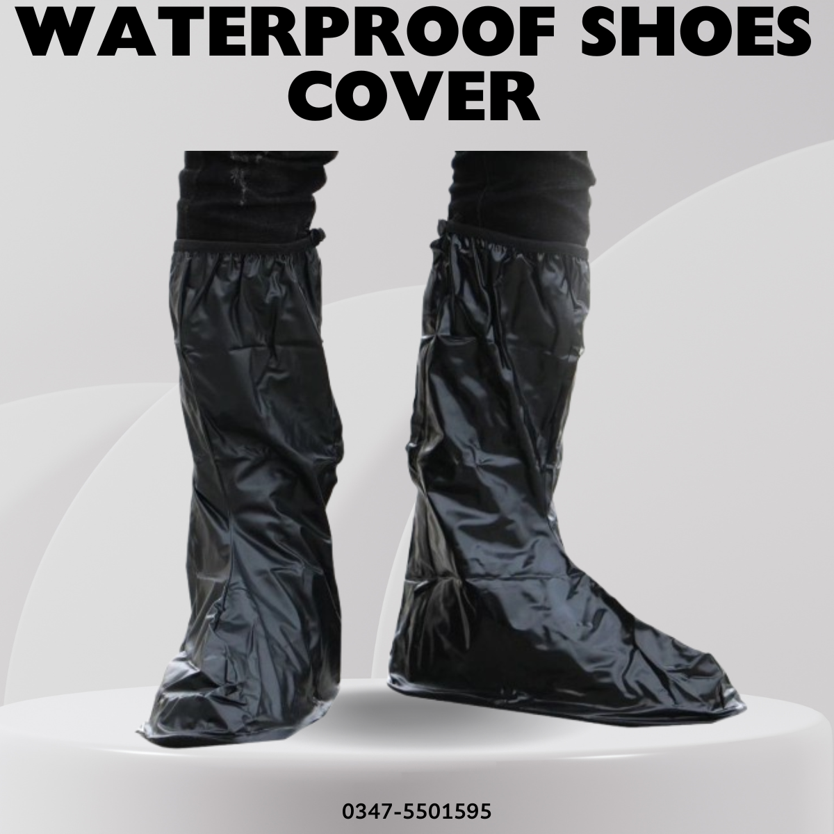 Premium Waterproof Shoe Cover for Men & Women | Reusable Anti-Slip Rain Shoe Protector | Outdoor Travel Boot Cover | Thick Durable Silicone Shoes Guard