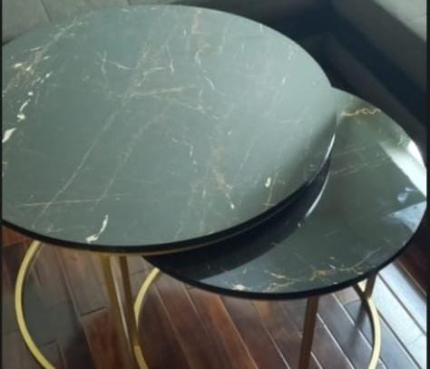 skyrise- Centre Table Set For Drawing Room Nesting Coffe Table Cocktail Tables, Customization