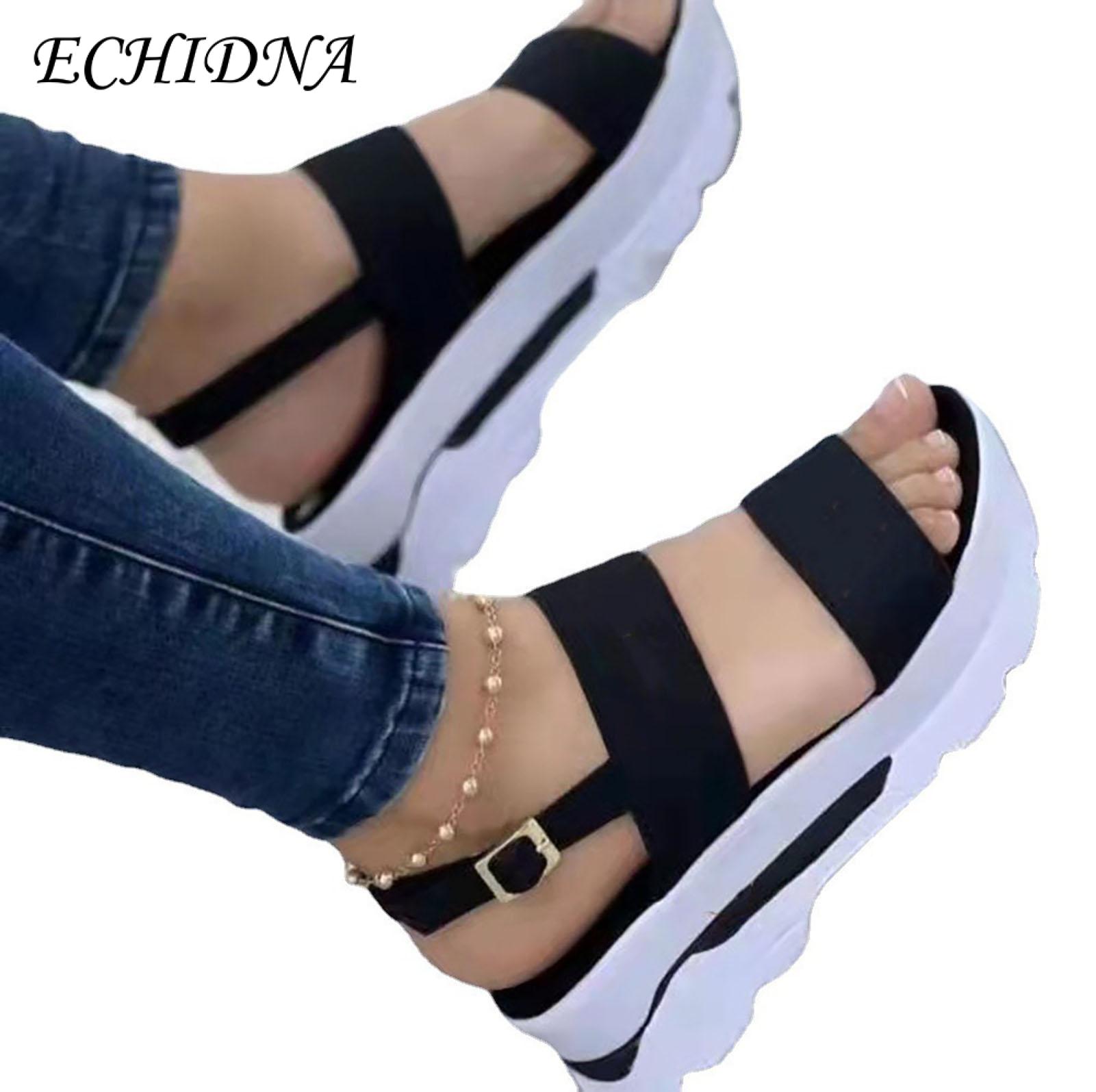 Summer Sandals Ankle Strap Breathable Women Slippers | Daraz.pk