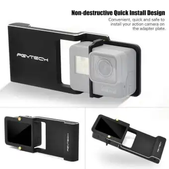 Pgytech Adapter For Dji Osmo Mobile 2 Zhiyun Smooth 4 3 Q Xiao Yi 4k Switch Mount Plate Gimbal Camera For Gopro Hero 6 5 4 3 Buy Online At Best Prices In Pakistan Daraz Pk
