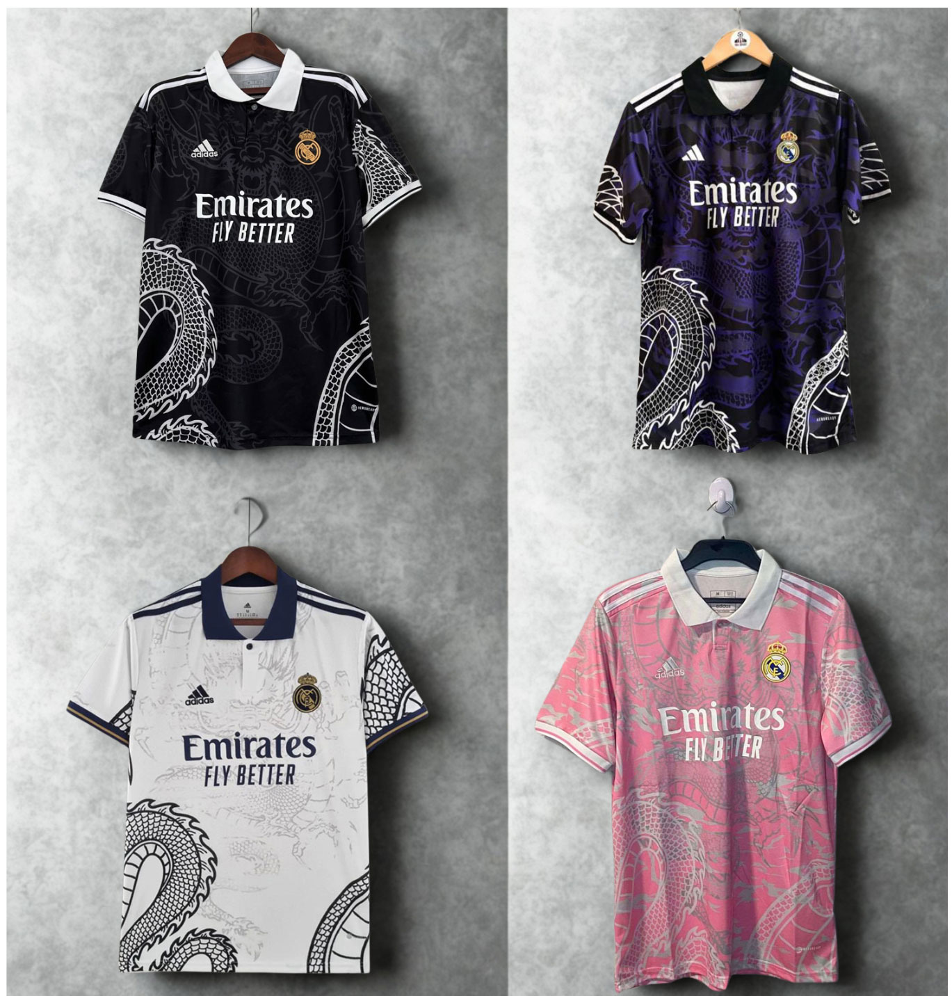 Madrid Ronaldo #7 Special Dragon Edition Footballe Jersey T-Shirt