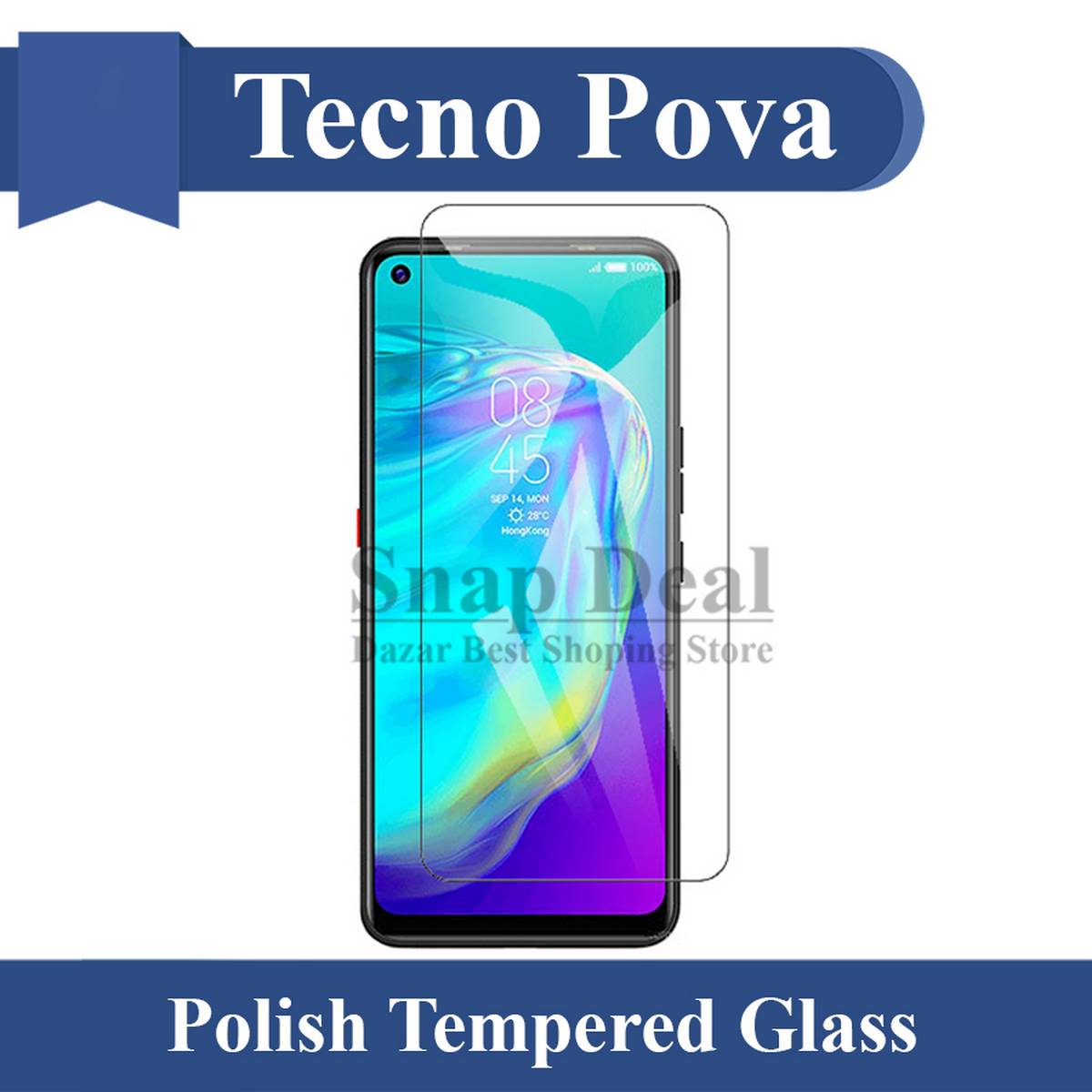 tecno pova glass