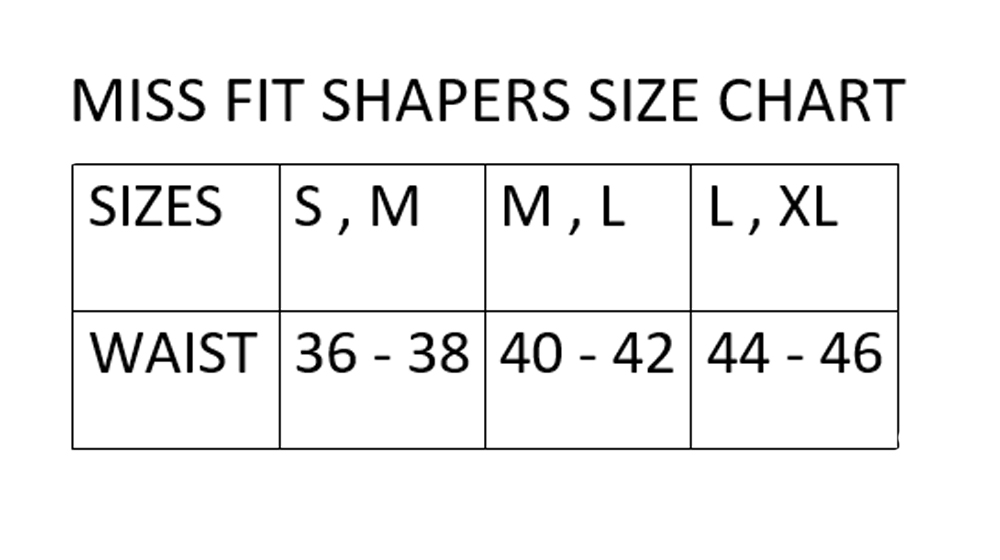 Miss Fit Body Korse Seamless Body Shaper Underwear - 1255 – Shezaib