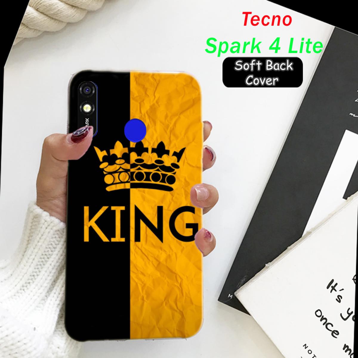 Gold Tecno In6 Cover Amazon Tecno Spark Bb4k Back Cover Lite Tecno
