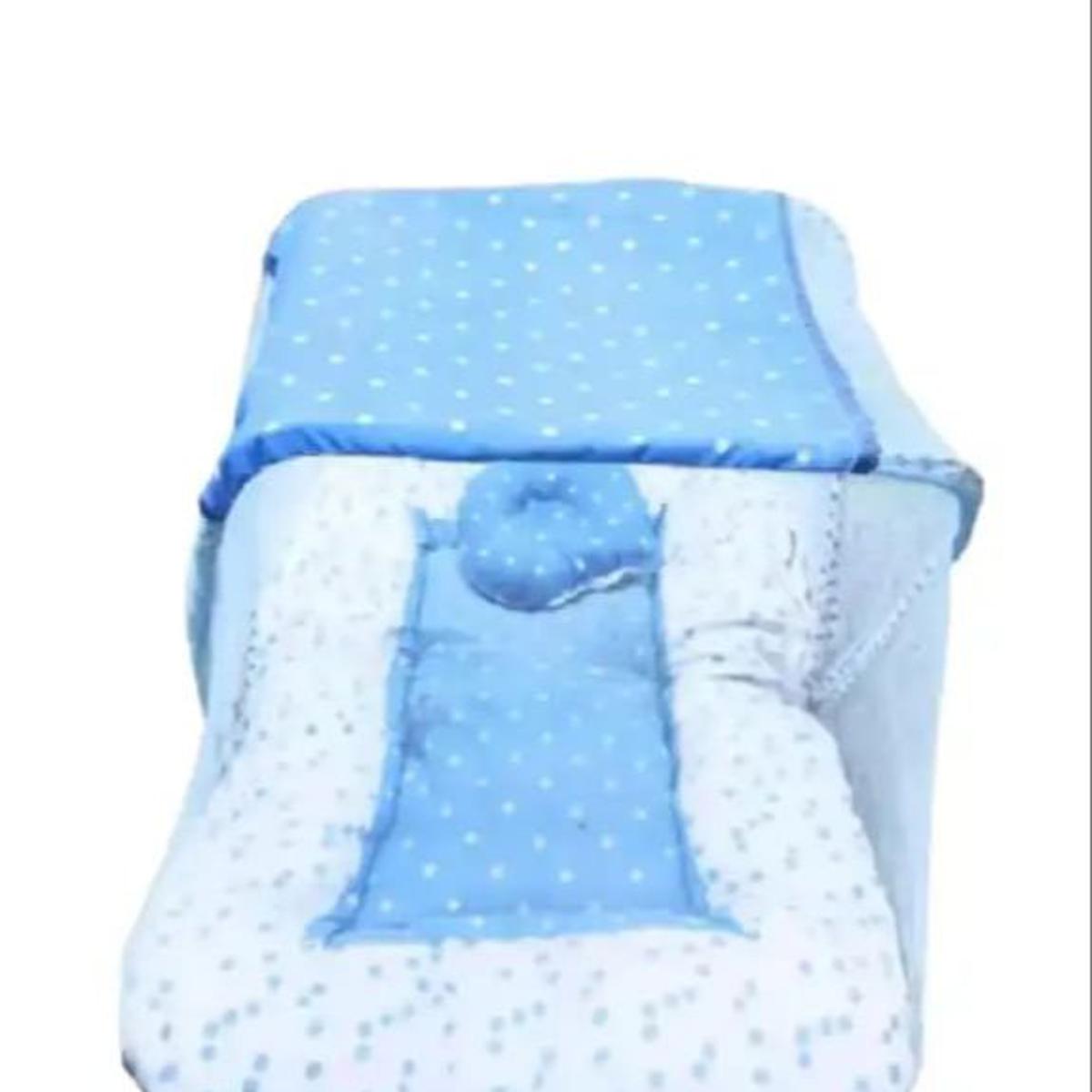 Baby sleeping Bag Carrier With Head Pillow - Newborn Baby Carry nest Sleeping Bag Sleeping Bed With Net Cover - Mosquito Protector Net
