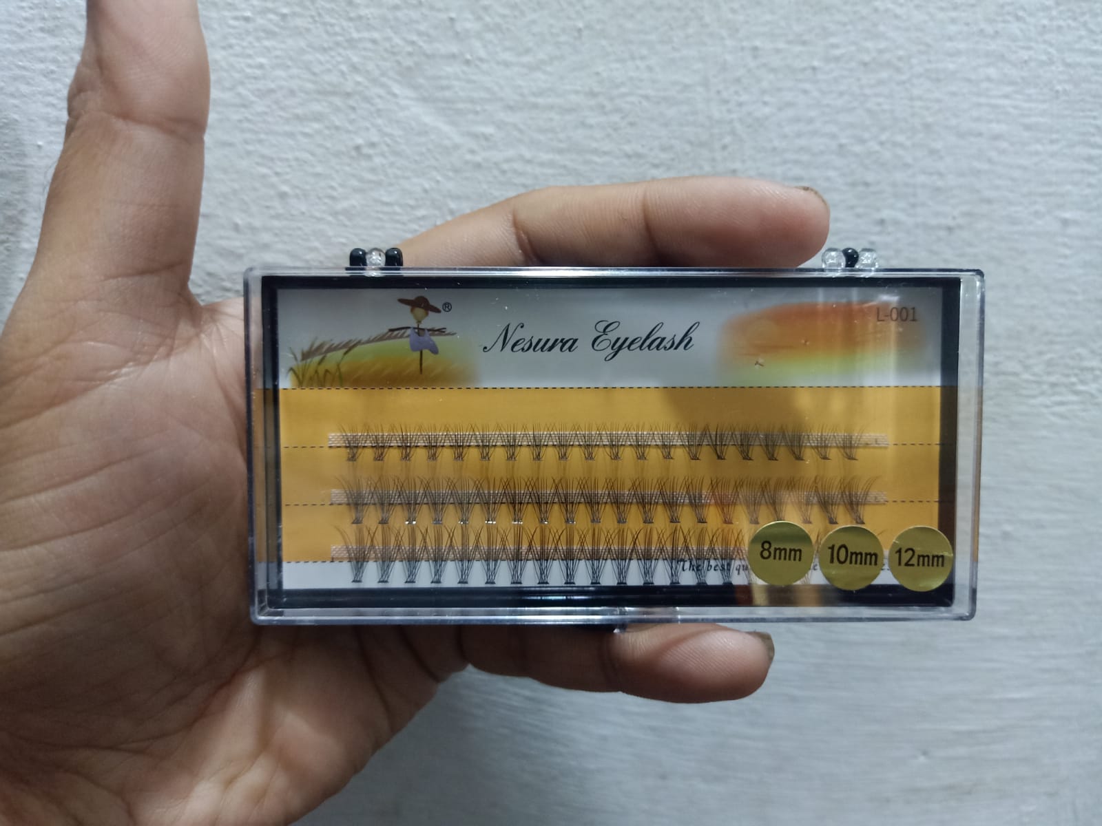 60pcs Professional eyelash extension Makeup Individual Cluster EyeLashes Grafting individual eyelash bunche available in 6mm to 15mm sizes