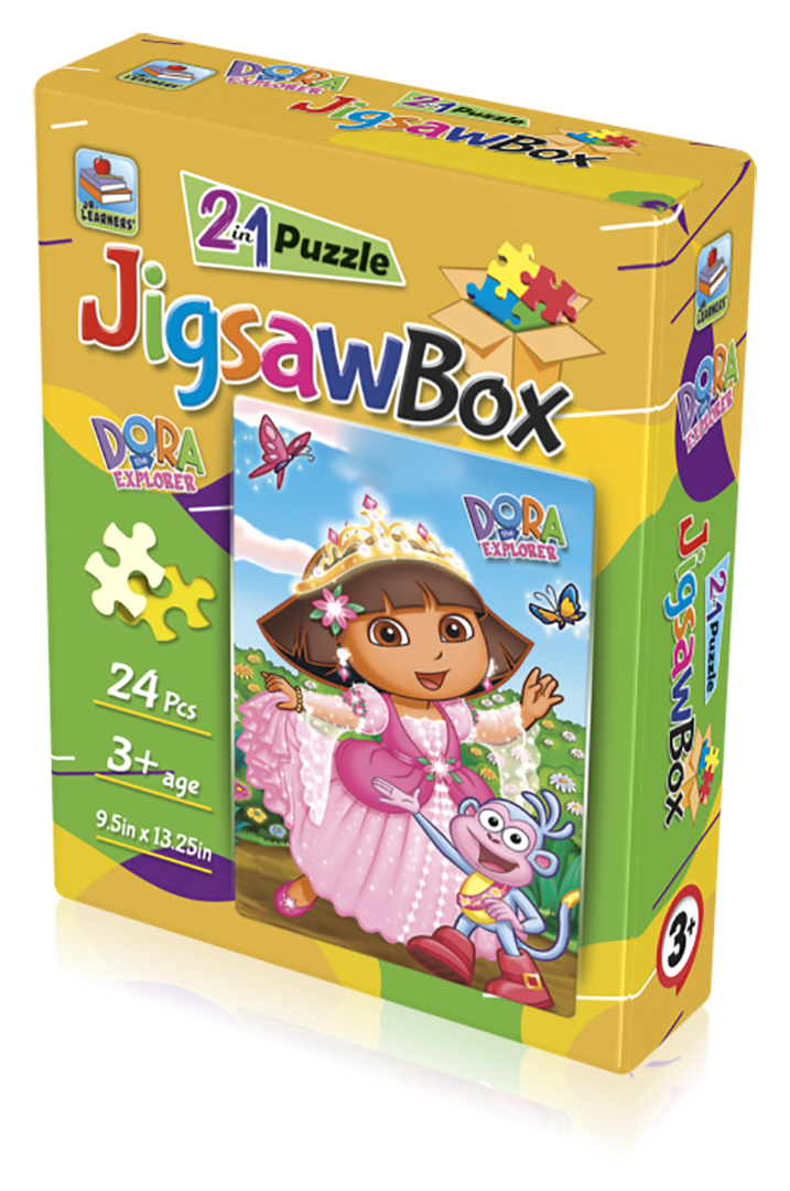 2 In 1 Jigsaw Puzzles Of Dora