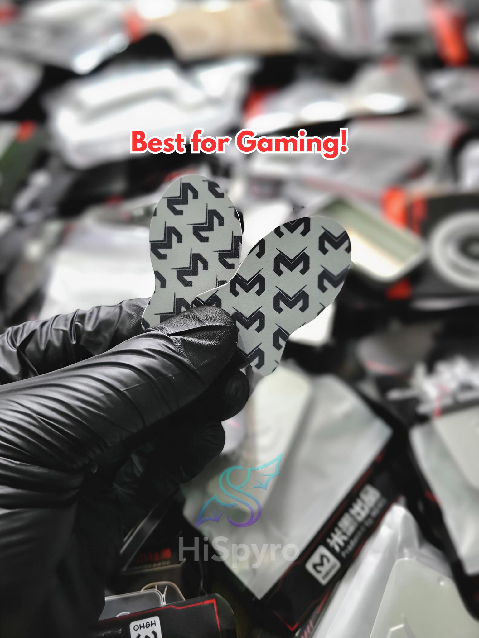 MEMO Premium Finger Sleeve Gaming Gloves for PUBG & Free Fire High Quality Finger Sleves with Box | MEMO Gaming Finger Sleeves for Mobile Gamers, Breathable & Sweatproof Finger Gloves for PUBG / Free Fire Best Quality Anti-Slip Thumb Sleeves