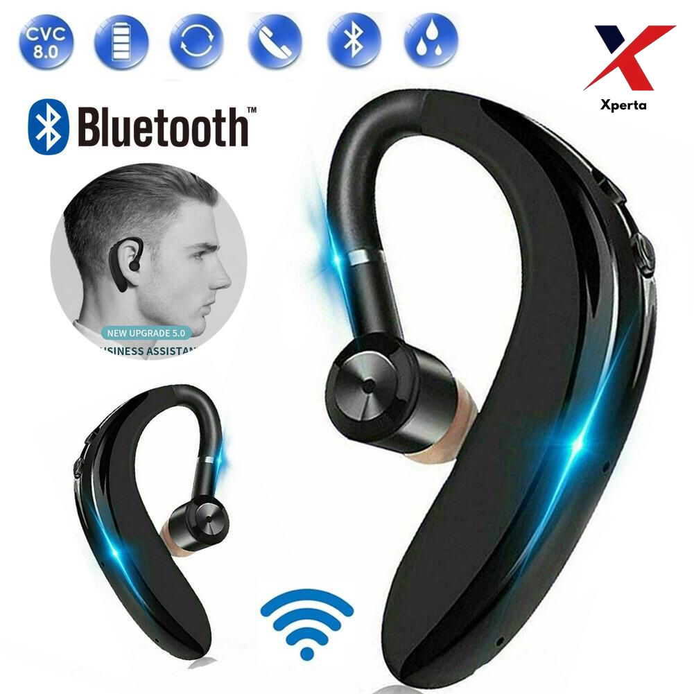 S109 Business Design Wireless Single Bluetooth Earphone Headset (Compatible With All Bluetooth Devices)