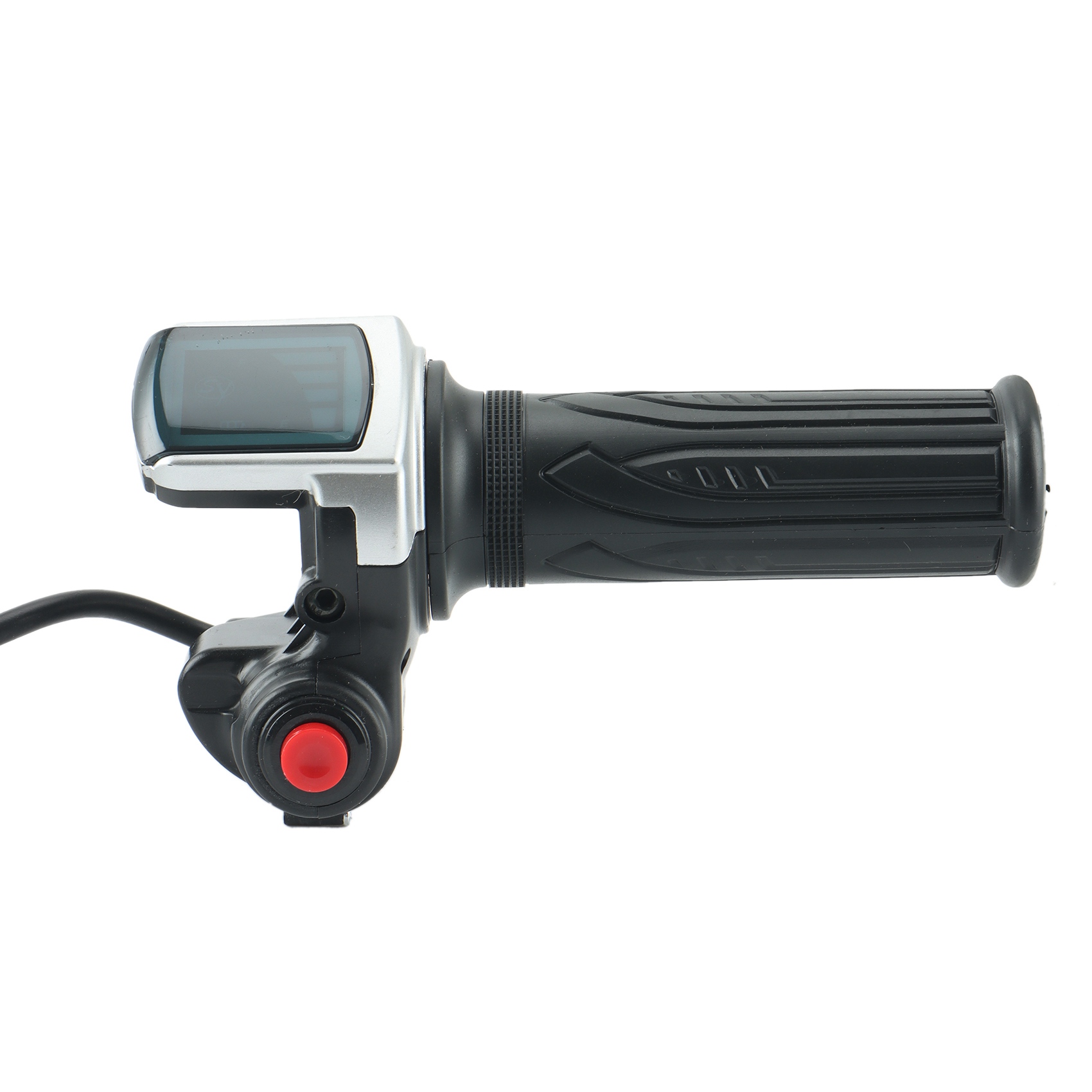 36V 48V Electric Bicycle Scooter Speed Throttle Grip Lcd Display With Switch Ebike Twist Throttle Accelerator Handlebar Grip
