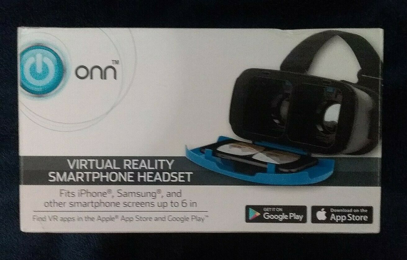 onn virtual reality smartphone headset reviews