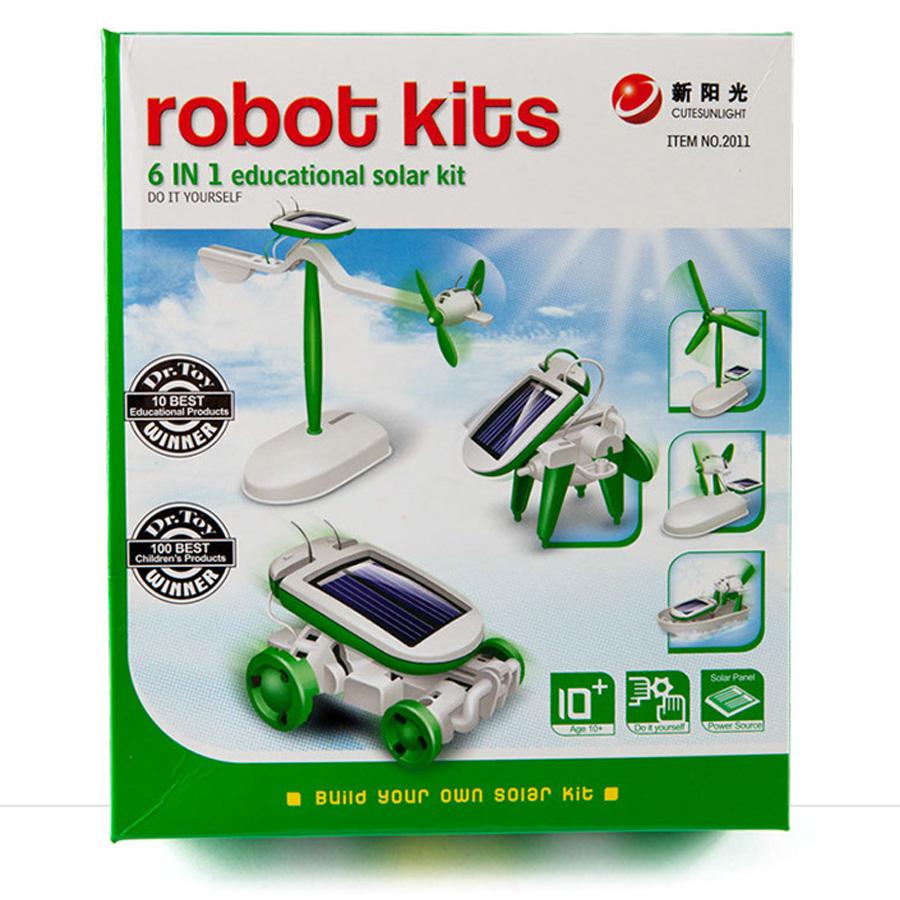 6 in 1 Solar Robot Kit STEM Toy for kids - Science DIY Toys for Smart Kids