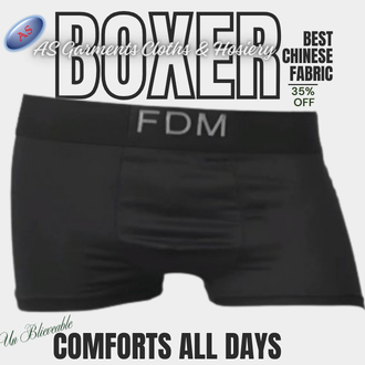Boxer's for Men Comfort And Stretchable Underwear-Boxer For Men & Boys, Imported Chinese Fabric, Lightweight Boxer