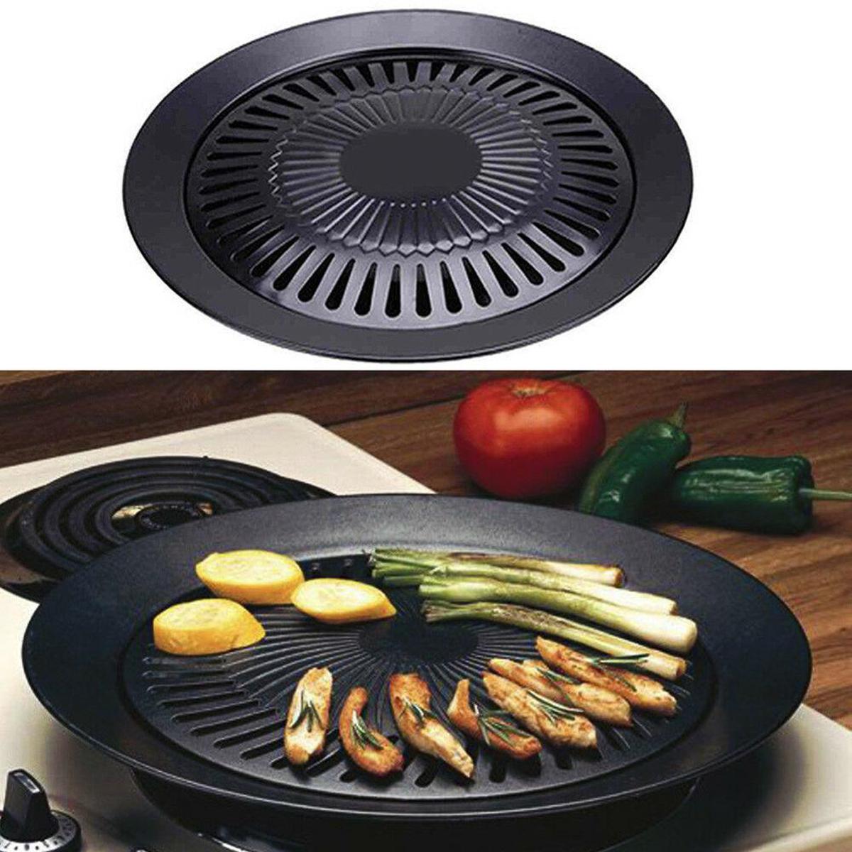 BBQ Stove Grill Plate Barbeque Portable Hot Plate Healthy Cooking