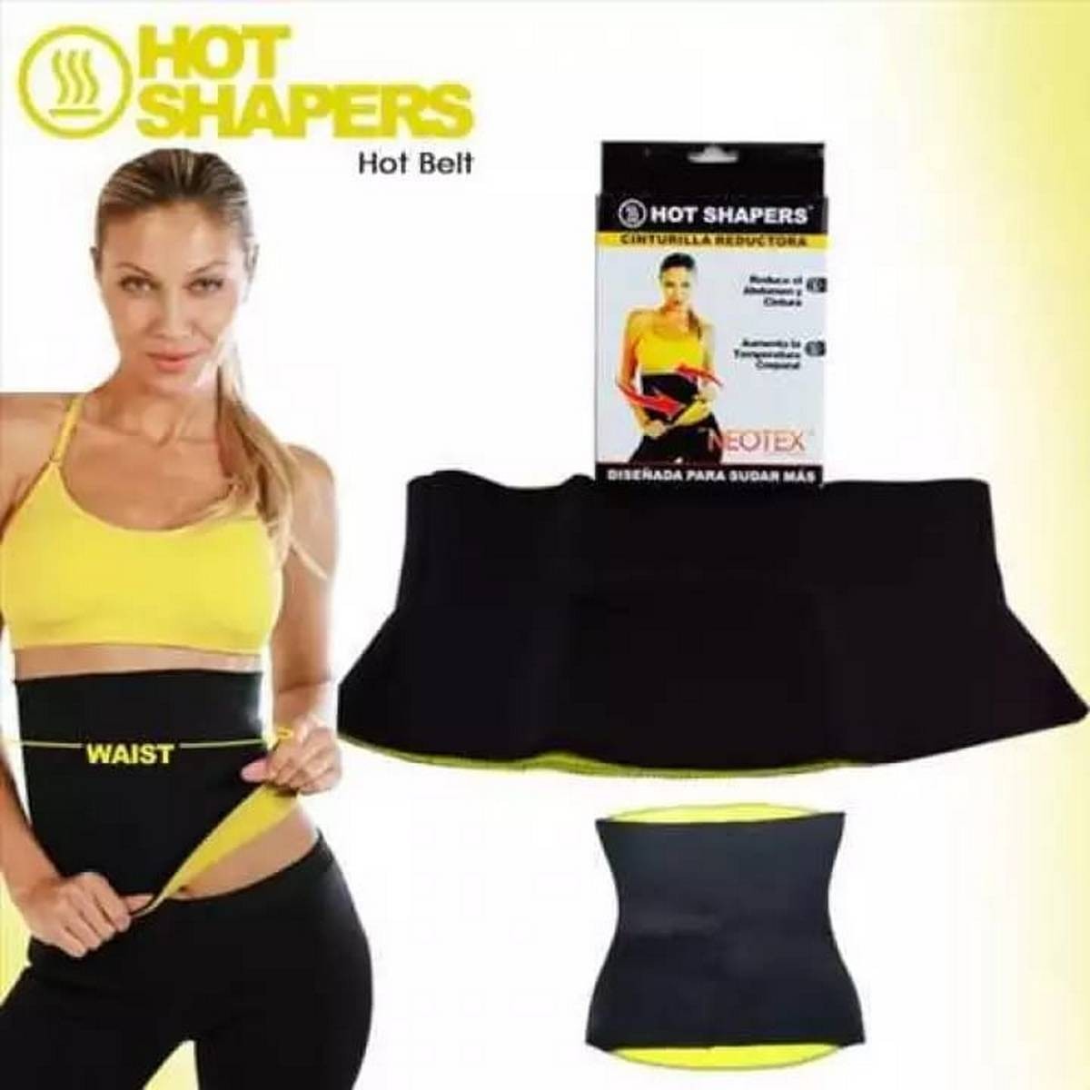 Hight Quality Soft Fabric Hot Shaper Belt for Man and Women Stretchable