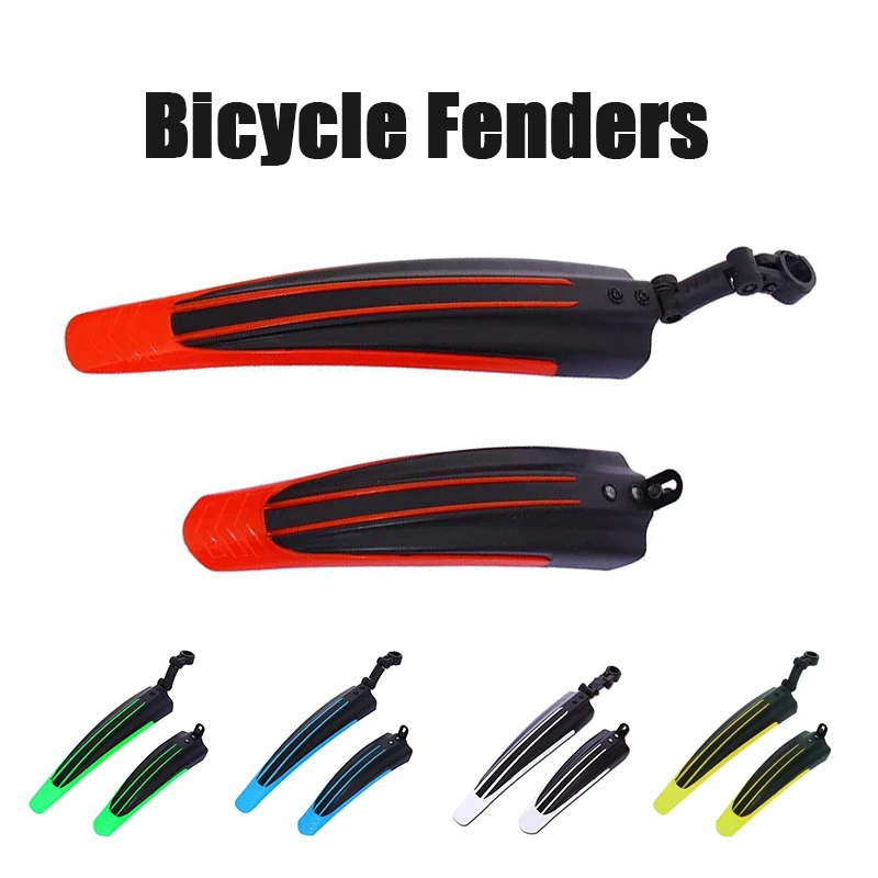 bicycle madgard  cycle madgrad2pcs Bicycle Fenders Splash Fender Guard Set Mountain Bike Rear Front Mudguard Cycling Riding Accessories For 20/22/24/26 Inch