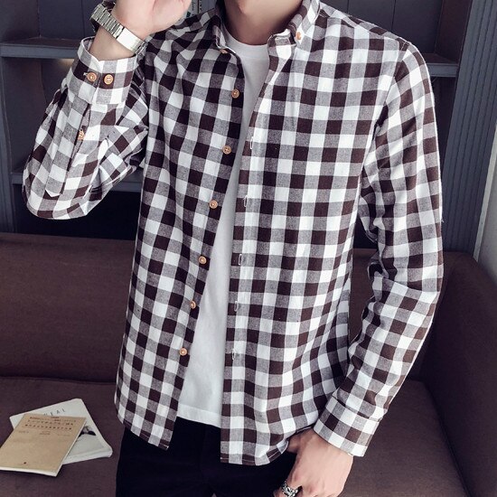 Stylish Check Shirts For Formal and office use with quality fabric & Stitching | All Sizes in Elegant Designs For Men