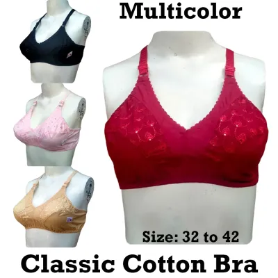 Classic Cotton Bras for Women with Best Quality and Comfortable Ladies Bra  for all Occasions