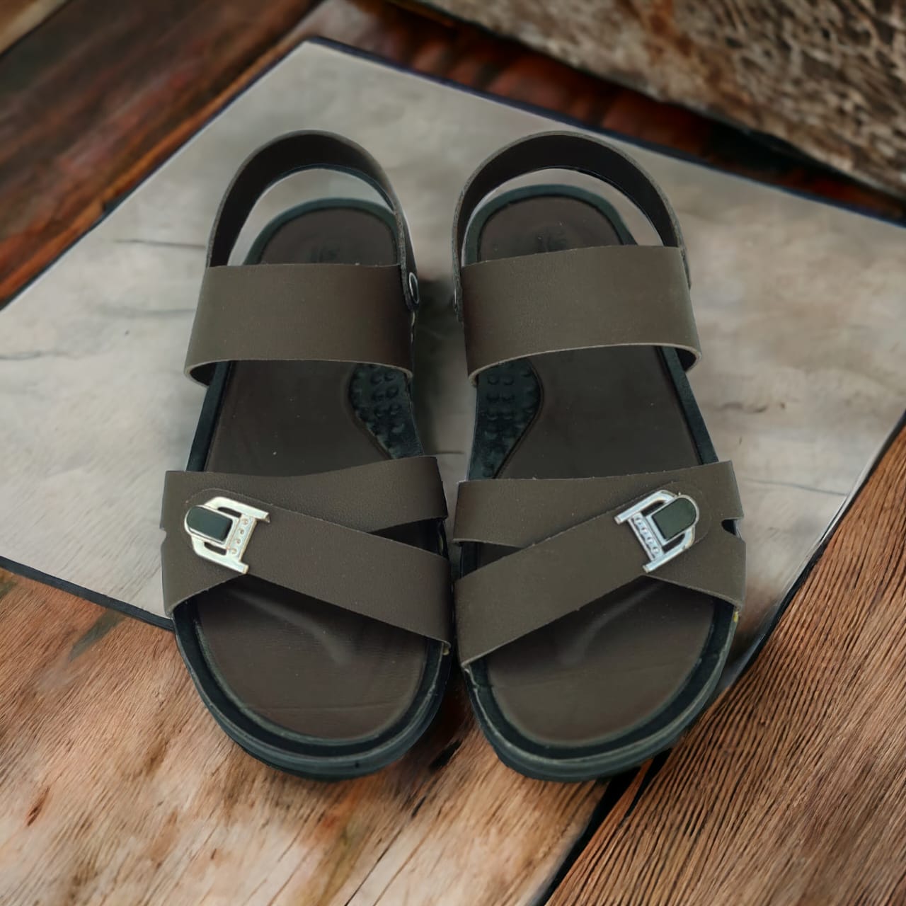 Sanadals for Men || New Trending Brown Camlo