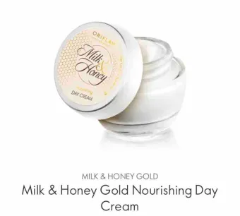 milk and honey gold nourishing day cream