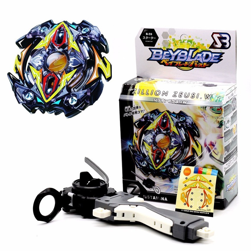 Taka Tomy Booster Pack Beyblade Set With Launcher Included For Kids