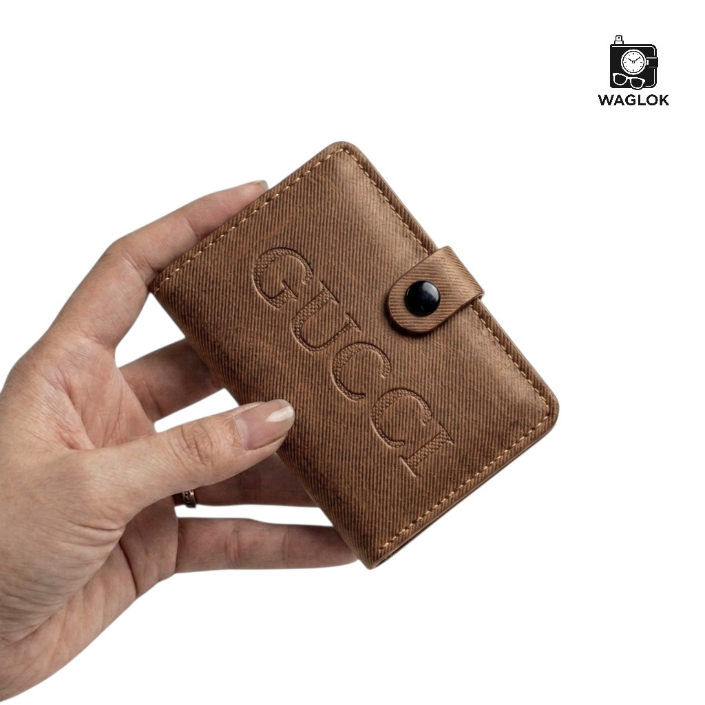 Slim Wallet For Boys - 5 Card Slots, 1 Cash Pocket & 1 Window card pocket