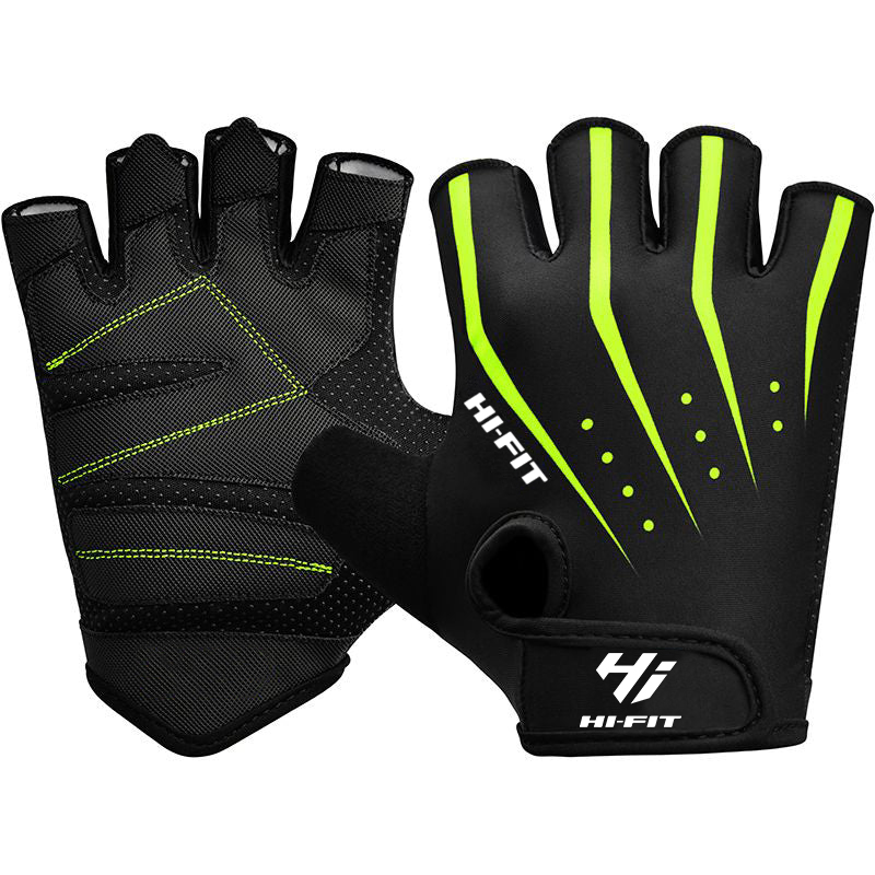 Hi-Fit Weightlifting Gym Gloves for Workout, Cycling, Gym Cross Training Pull Ups, Excercise Fitness