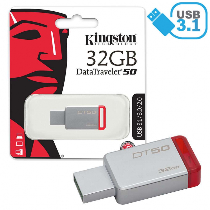 King_ston Flash Drive 128 GB - 64 GB - 32 GB - 16 GB - 8 GB - 4 GB -USB High Speed 3.0 Metal USB Pen Drives + Free OTG Adapter Micro / Type C memory U disk High Speed USB 3.0 for PC Mobile Laptop Macbook Pen Drive USB (1 YEAR WARRANTY) - Qasim Reviews
