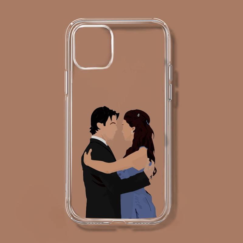 episson.com on X: #motivation The Vampire Diaries Phone Case Transparent  soft For iphone 13 7 8 11 12 s c plus mini x xs xr pro max cover shell  funda   /