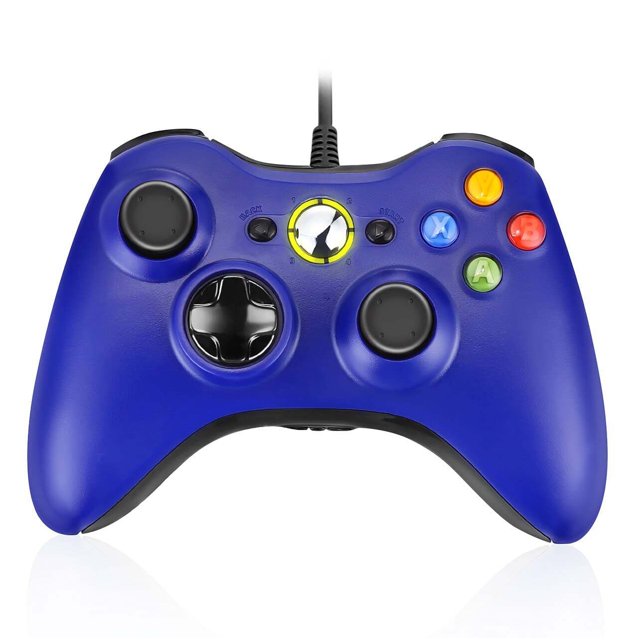 Xbox 360 Controller for Windows & Xbox 360 Console Wired USB Joystick Support PC Laptop