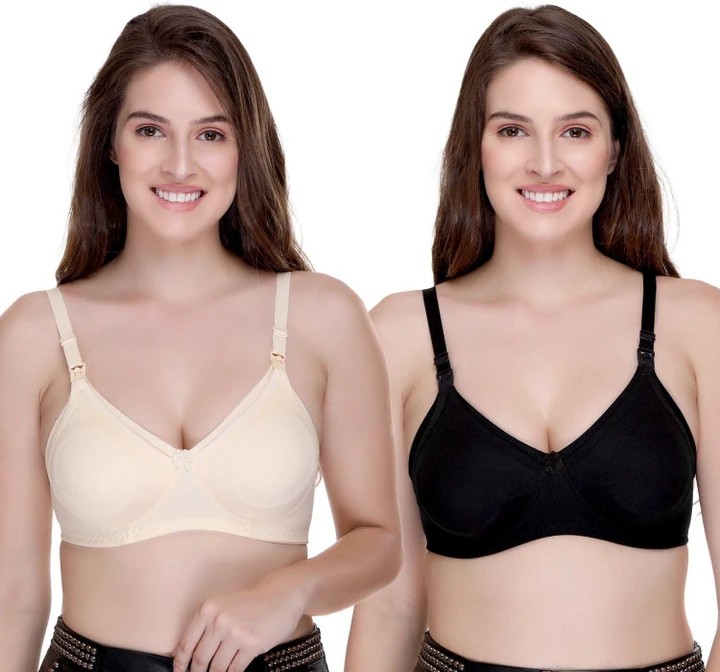 Wire Free Front Closure Breastfeeding Maternity Nursing Bra Pregnant Women Sleeping Bras