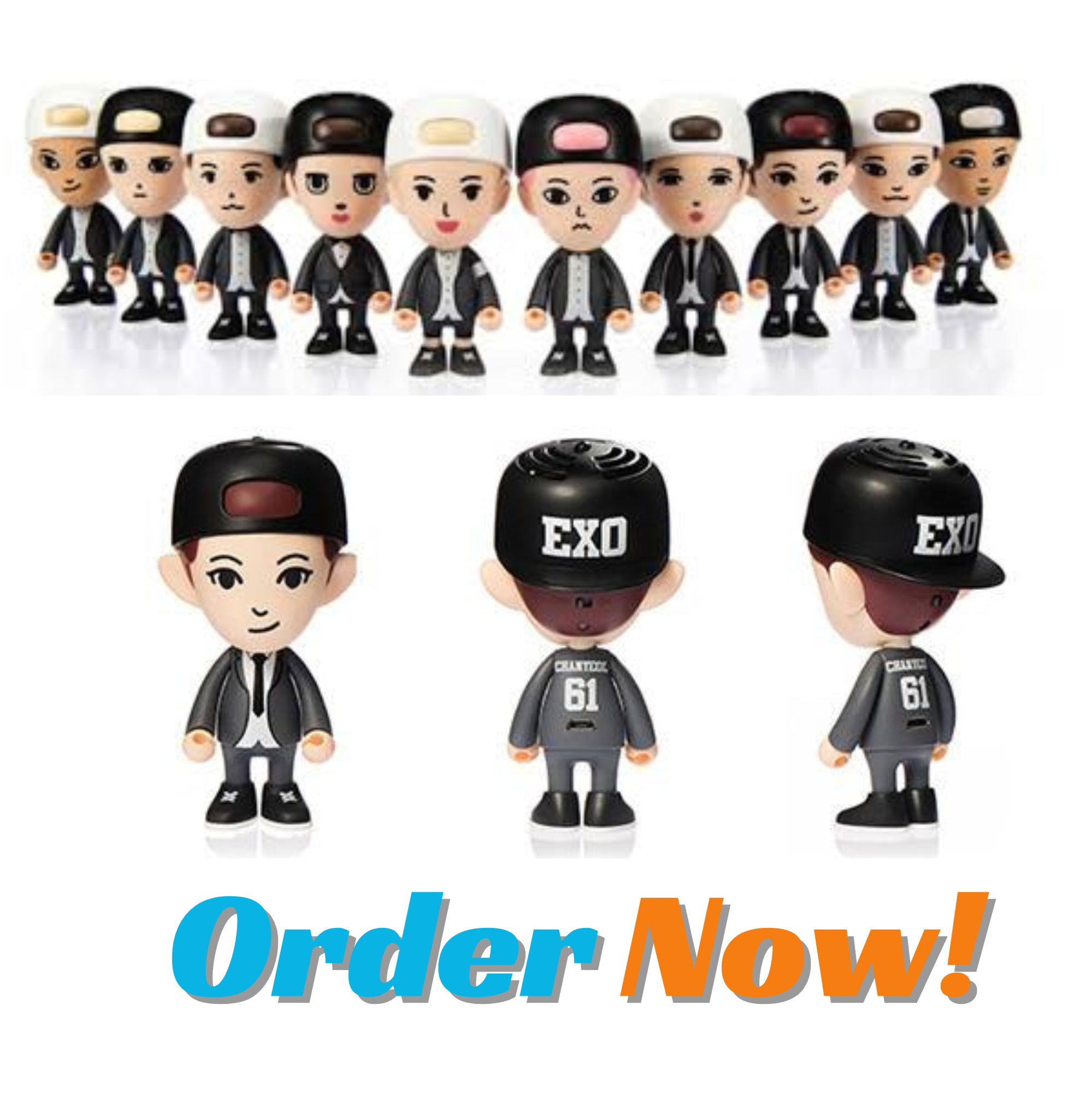 EXO, Kpop Figure Bluetooth Speaker | Daraz.pk
