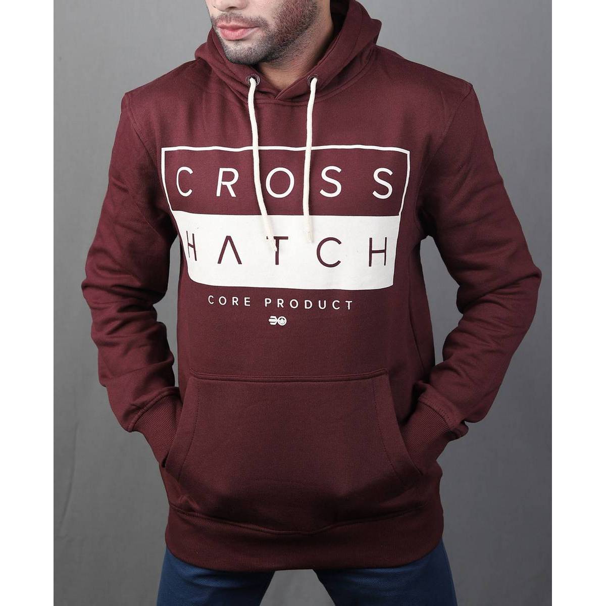 crosshatch kapuzenpullover