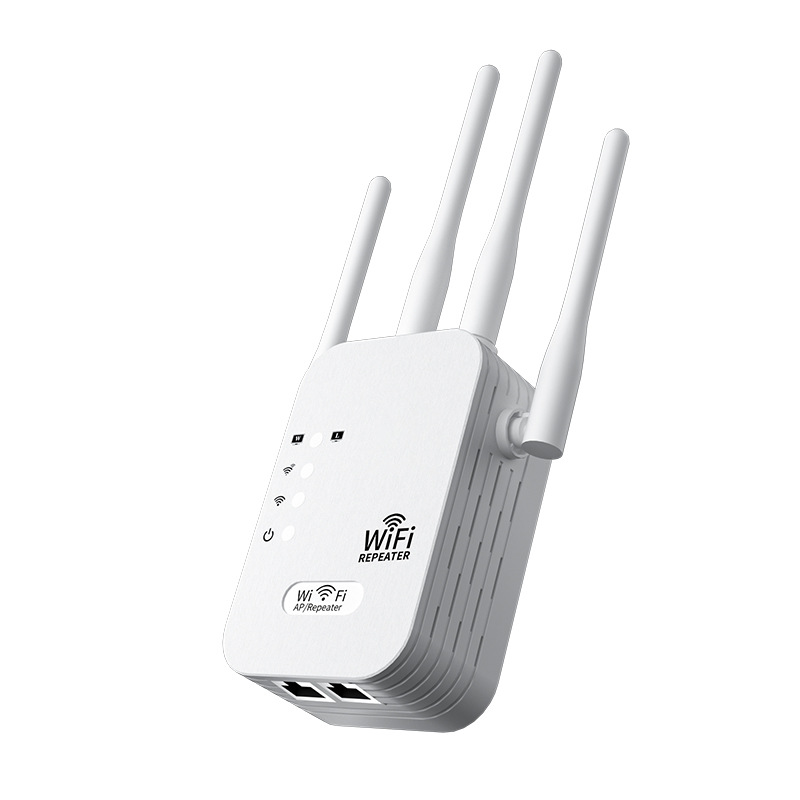 1200/300 Mbps Mini WiFi Range Extender – Wireless Signal Booster for Home & Office