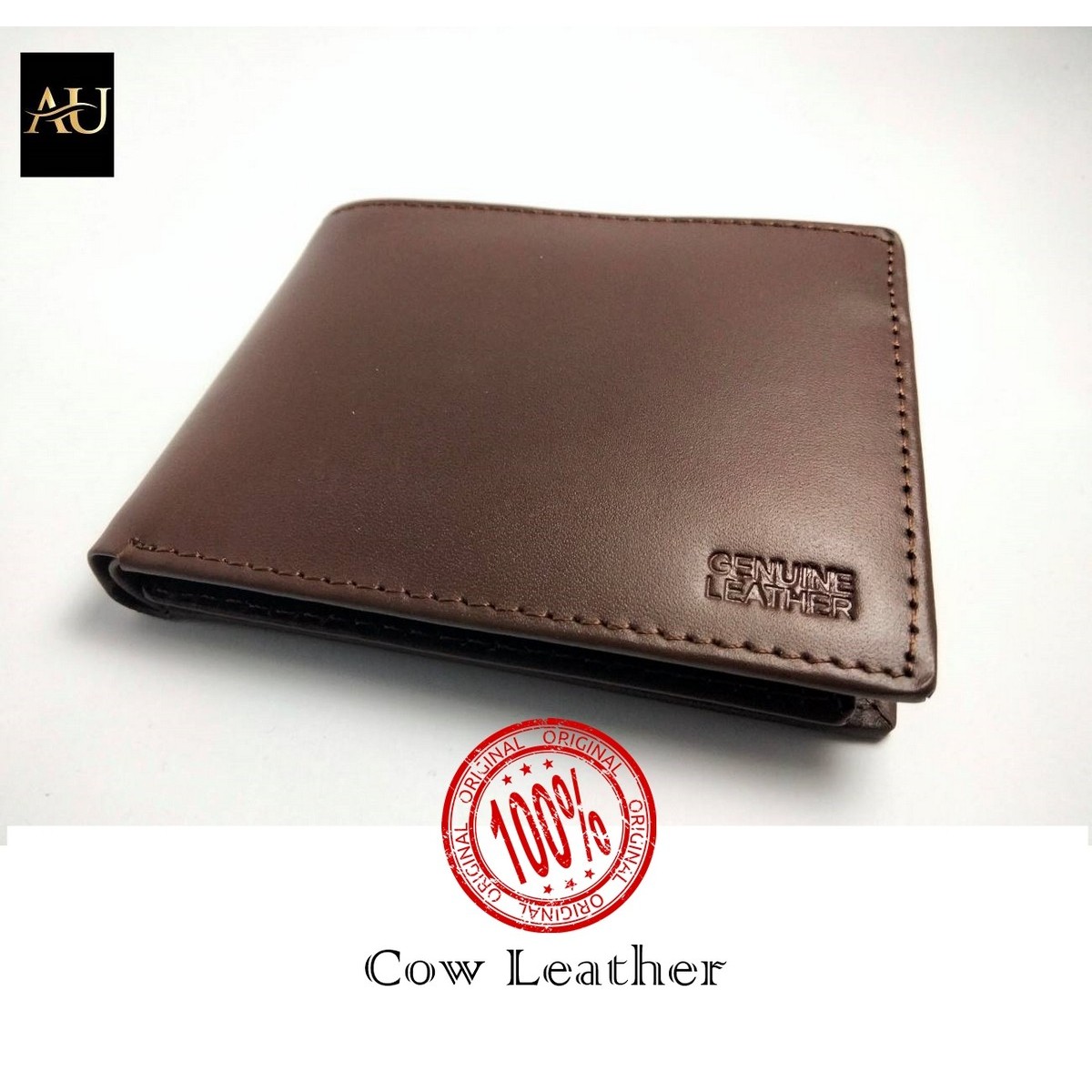 Brown Genuine Leather Wallet For Men/Premium Quality Leather Wallet For Men/Boys