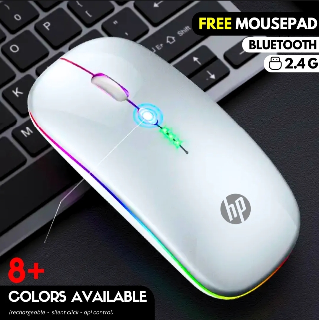 • This wireless mouse offers premium quality and adjustable DPI for precise cursor control, perfect for home office and other uses. • With 2.4 GHz wireless connectivity, it provides convenient and reliable usage without tangled wires, ensuring seamless pe price in Pakistan