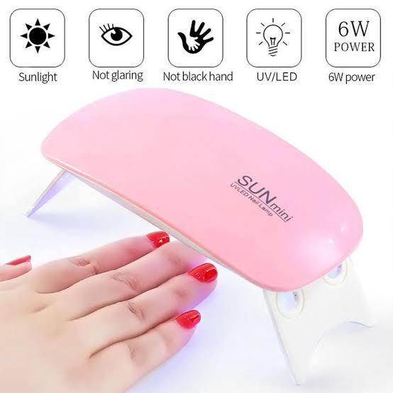 Minichowk SUN Mini UV LED Nail Lamp | USB Gel Nail Dryer | Portable Nail Art Curing Light for Home & Salon