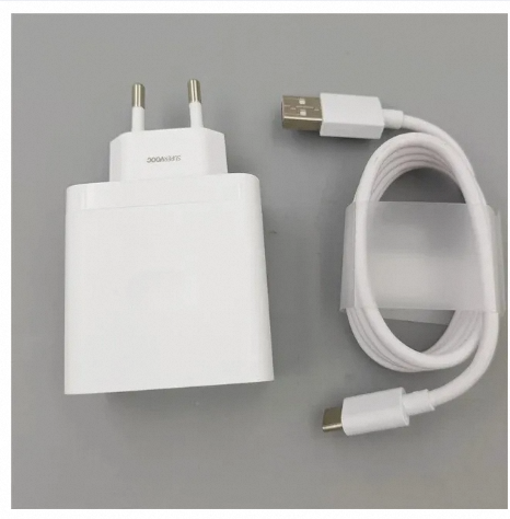 OPPO Super VOOC 45W Power Adapter Fast Charger with 1M Type-C Cable