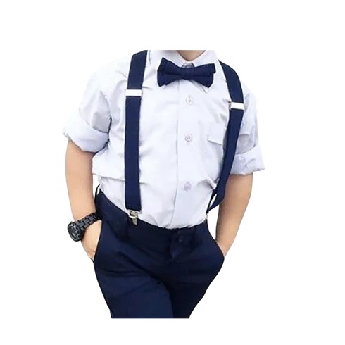 Imported Made Adjustable Suspenders Gallus For Kids Unisex