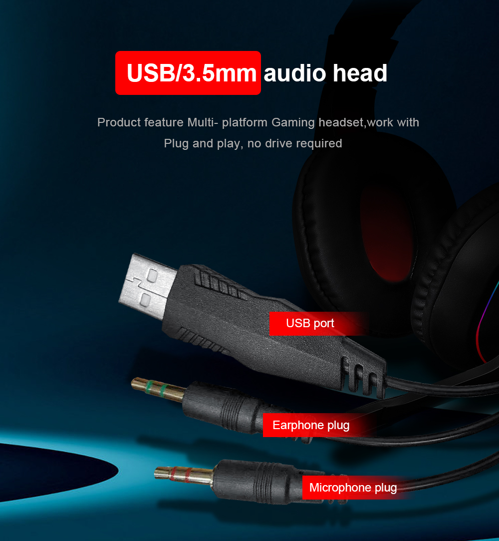 Redragon H120-RGB Ares RGB Gaming Headset with Mic 40mm Drivers 14 0f45a01b750ddced8d2773aa94088a2a
