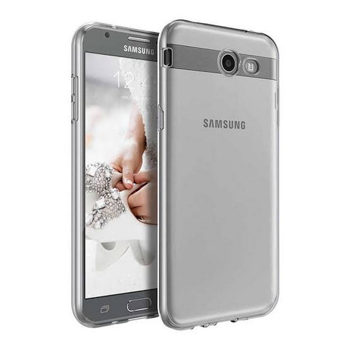 Samsung Galaxy J3 2017 Silicone ultra slim transparent TPU Clear