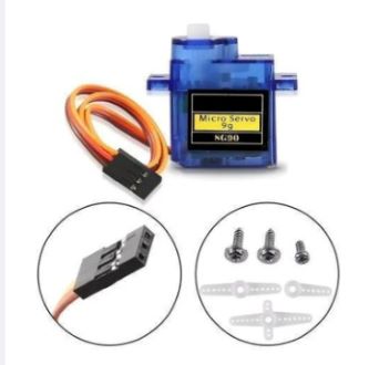 Tower Pro SG90 9-gram Servo Motor + Accessories (Blue)