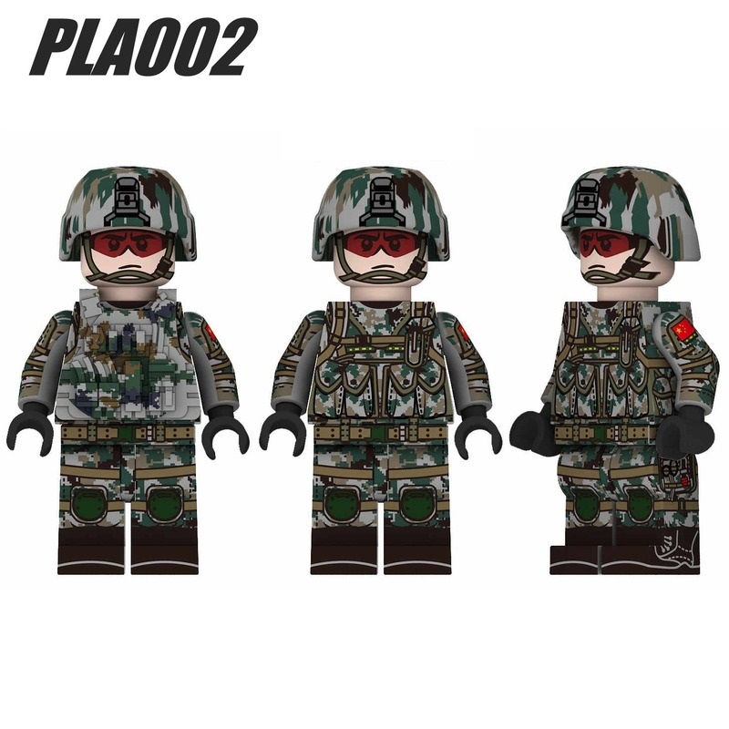 Lego modern army online minifigures