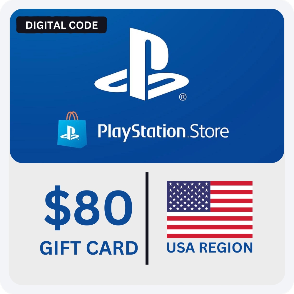 80 dollar on sale psn card