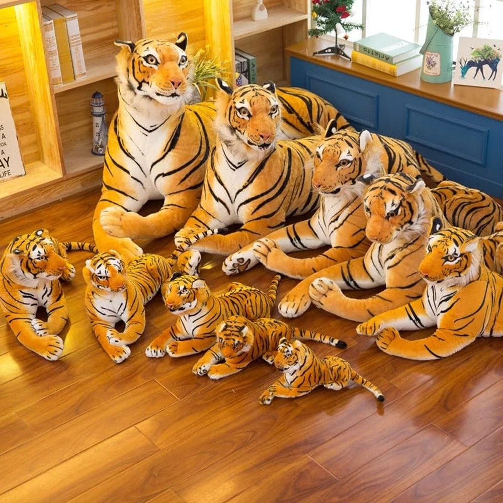 GIANT  TIGER STUFFED TOY BABY LOVELY BIG SIZE TIGER PLUSH DOLL SOFT PILLOW