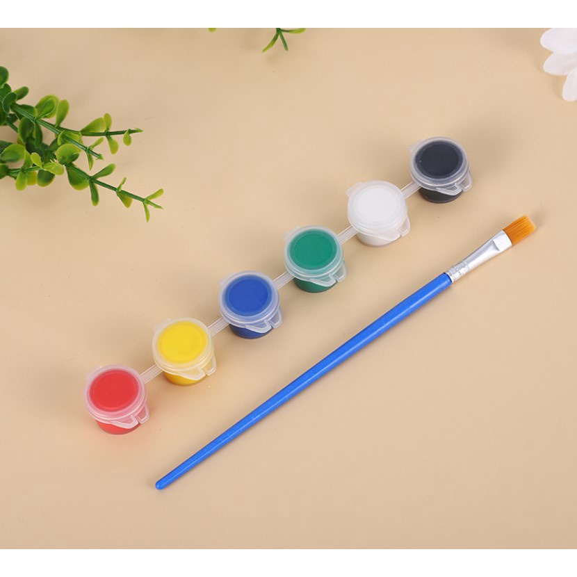 Acrylic Paint Set Waterproof Non Toxic Ceramic DIY Paint with free
