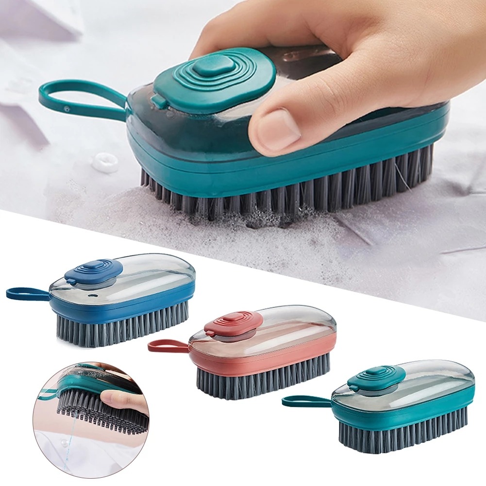 Cleaning Brush Automatic Liquid Soap Dispenser, Kitchen, Dishwashing, Laundry, Shoe, Cleaning Brush