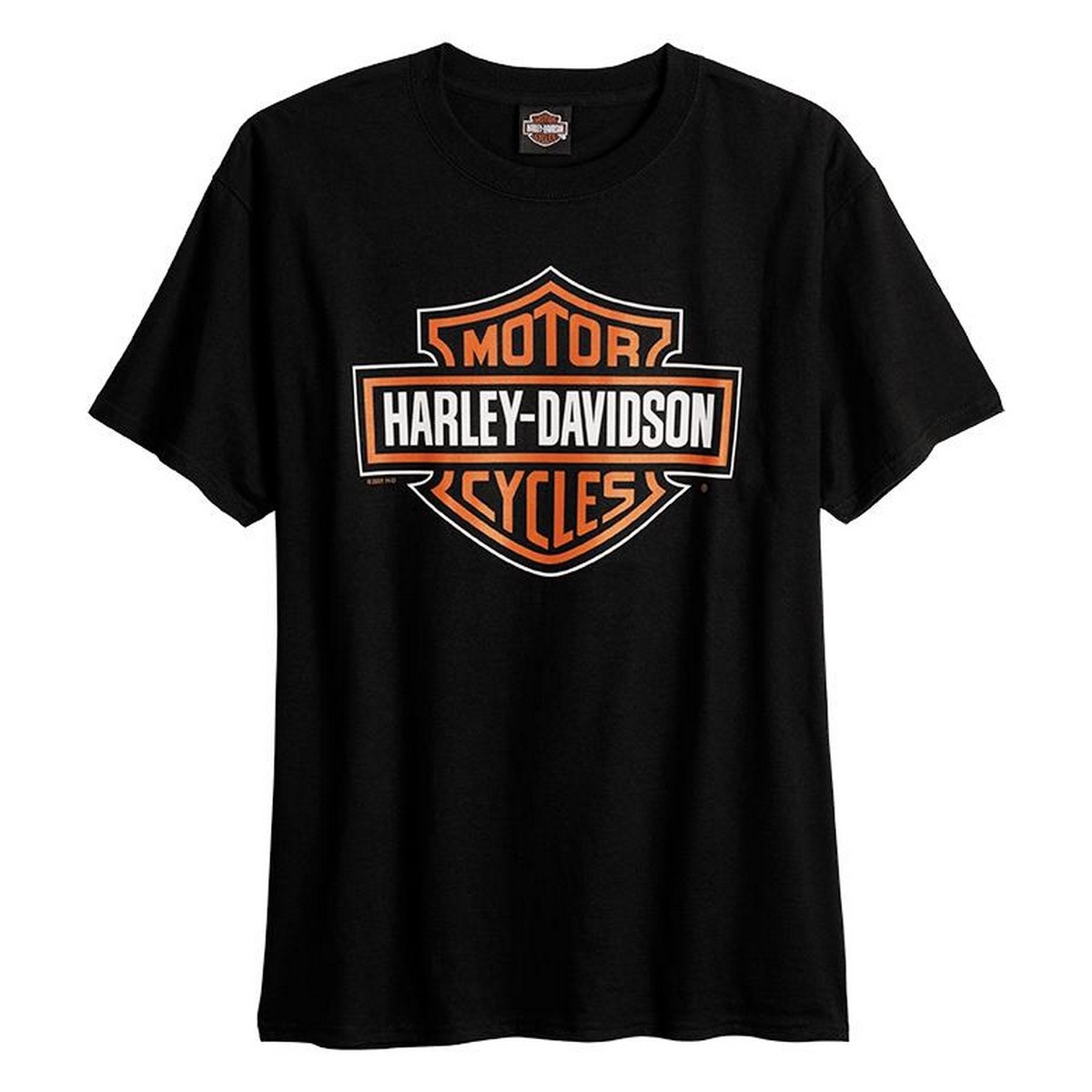 Harley Davidson Black Cotton T-shirt For Men 230202021