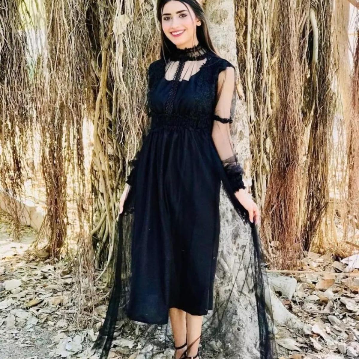 red black floral maxi dress CurveWow Pleated Wrap Maxi Dress Black and Red Floral – Curvewow main image 0