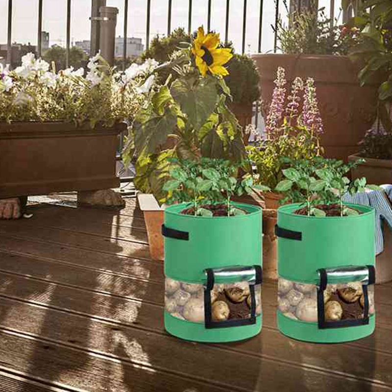 The latest design style Get the best choice free distribution Lantesi 3 Pack Potato Grow Bag